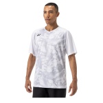 Yonex Sport-Tshirt Crew Neck Club Team YM0033 (100% Polyester) 2025 weiss Herren